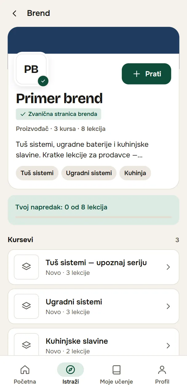 Vaša strana na Vensaru