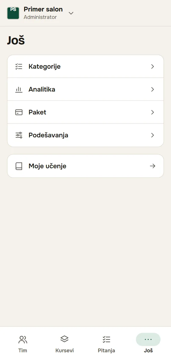 Sve na jednom mestu